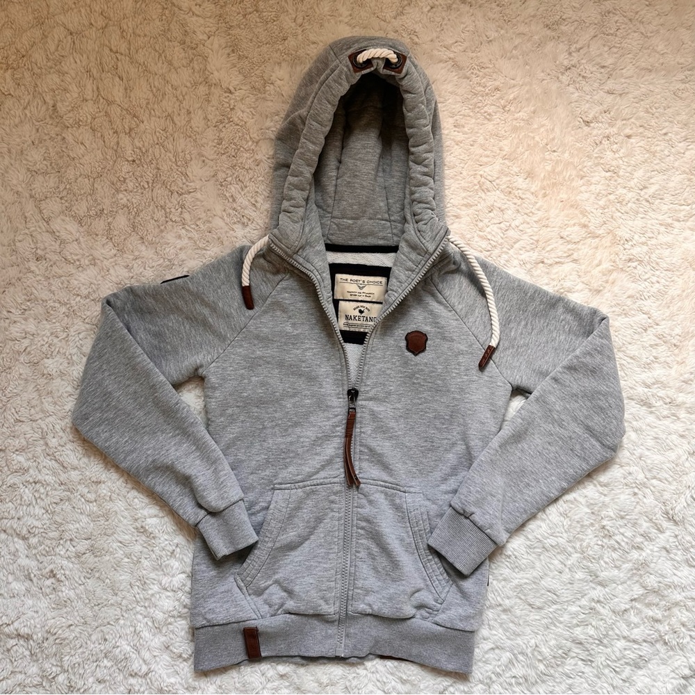 Grey Naketano Hoodie